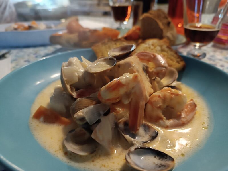 Jantar ao estilo irlandês… Sopa branca…