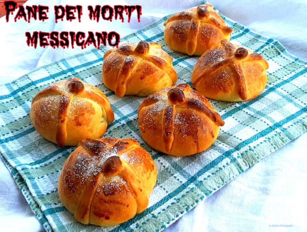 Pão dos mortos mexicano