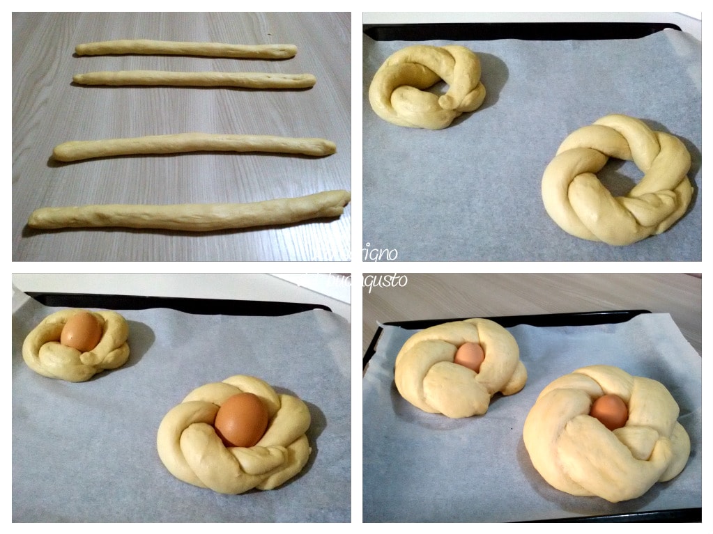 Coroinhas doces de Páscoa