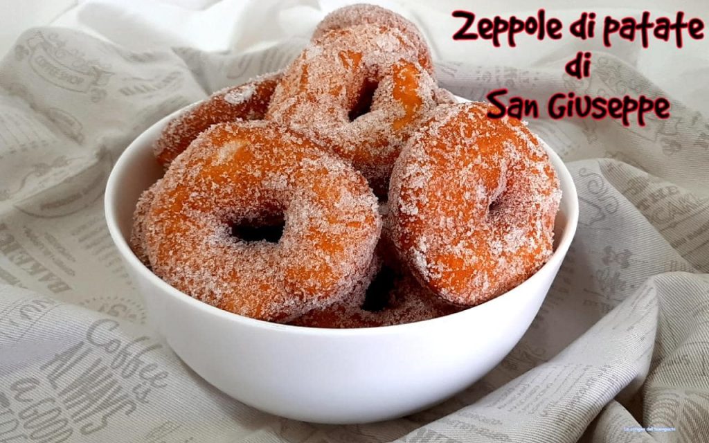 Zeppole de batata de São José