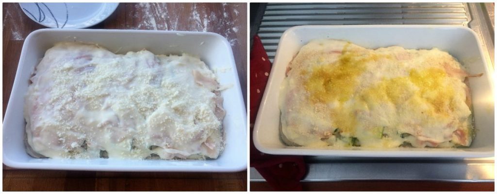 parmigiana zucchine bianca crude