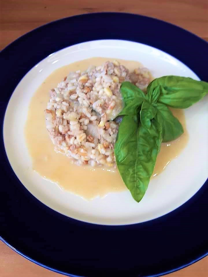 mix de cereais à grega