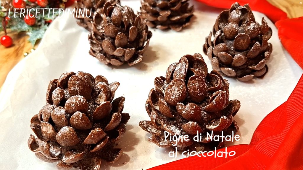Pinhas de Natal de Chocolate