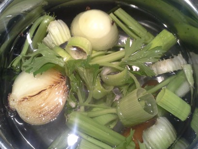 ingredientes caldo de legumes