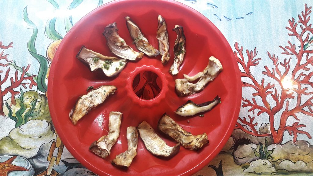 Aperitivo Coroa de Natal com Legumes