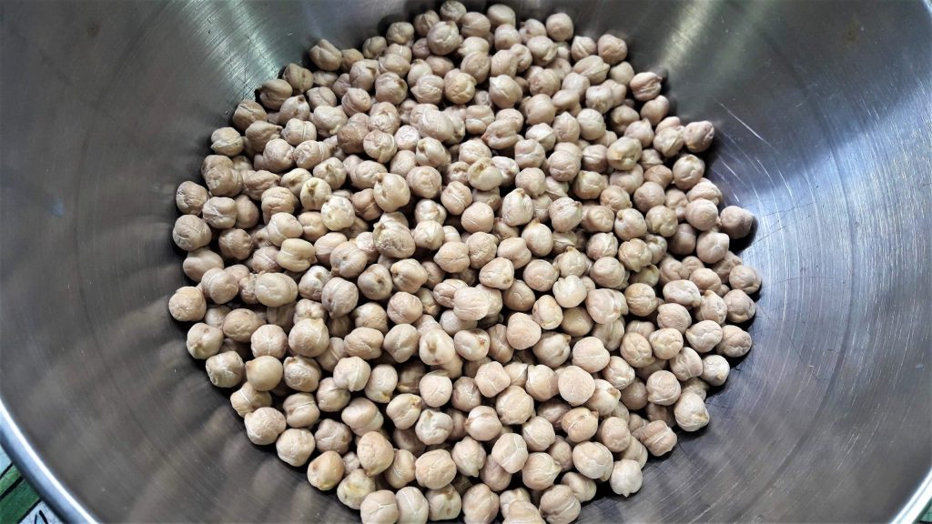 Pasta e ceci risottati alla Siracusana