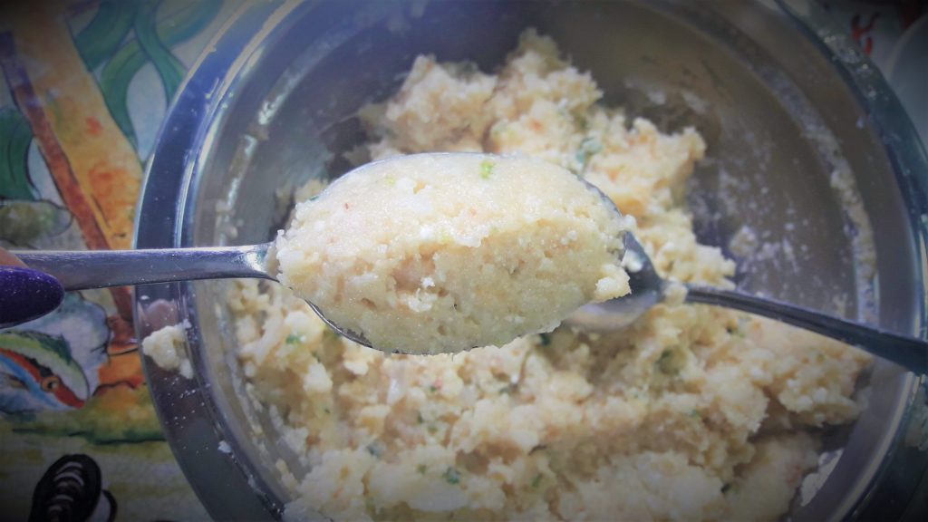 Panquecas de couve-flor na frigideira à Siciliana