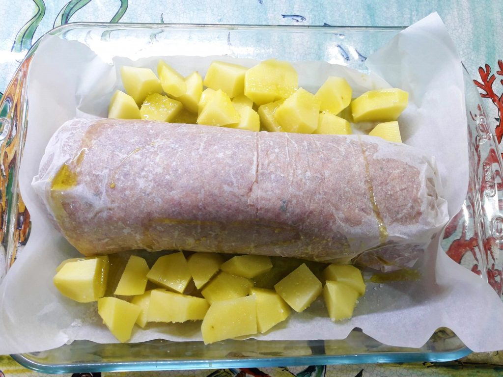 O bolo de carne assado da vovó Rita