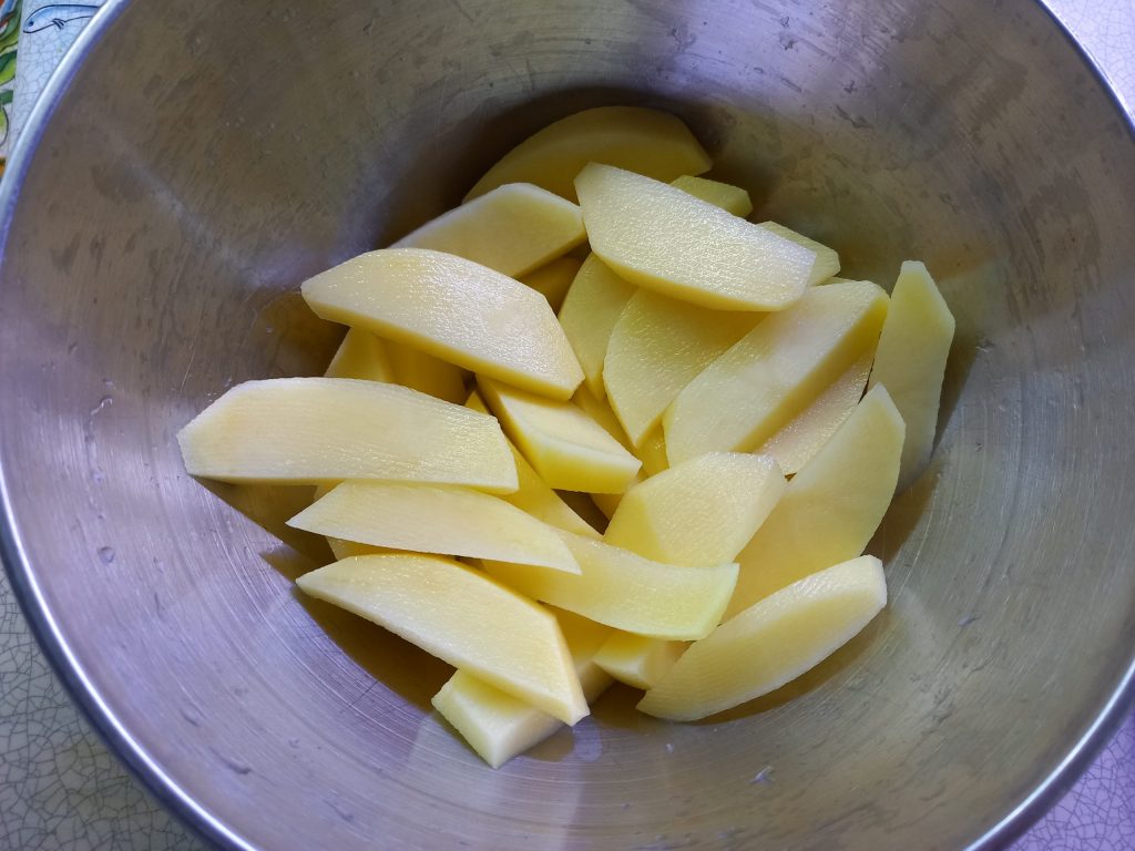 batatas em rodelas