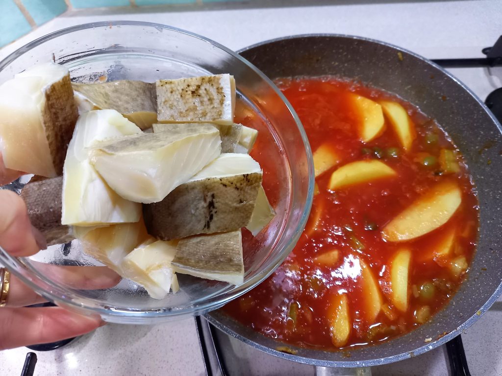 Peixe Stocco à 'ghiotta' à Messinese