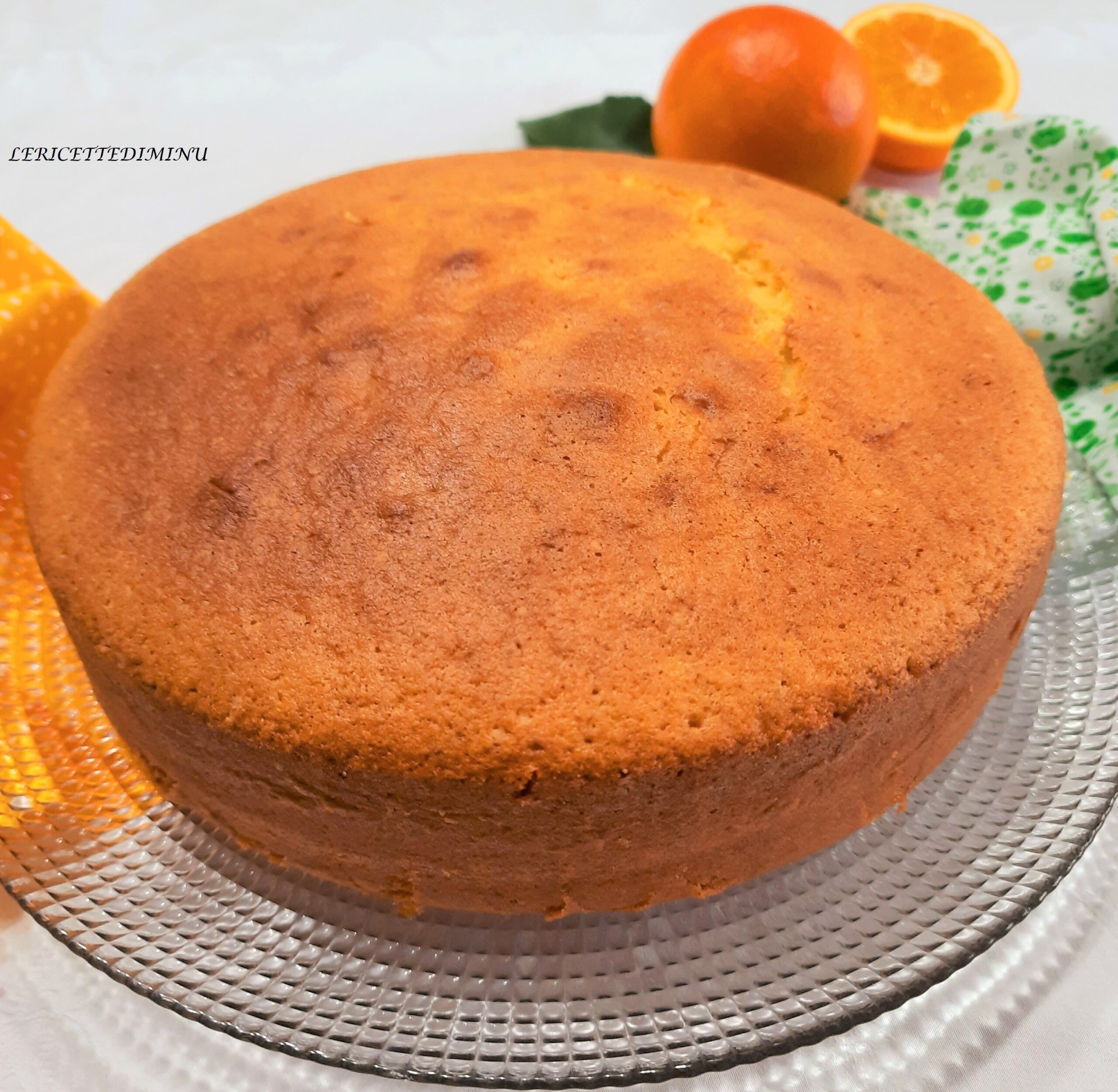 Receita de bolo de laranja macio e sem manteiga