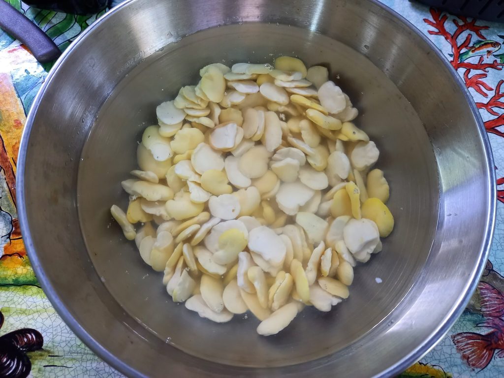 Sopa de favas e abóbora