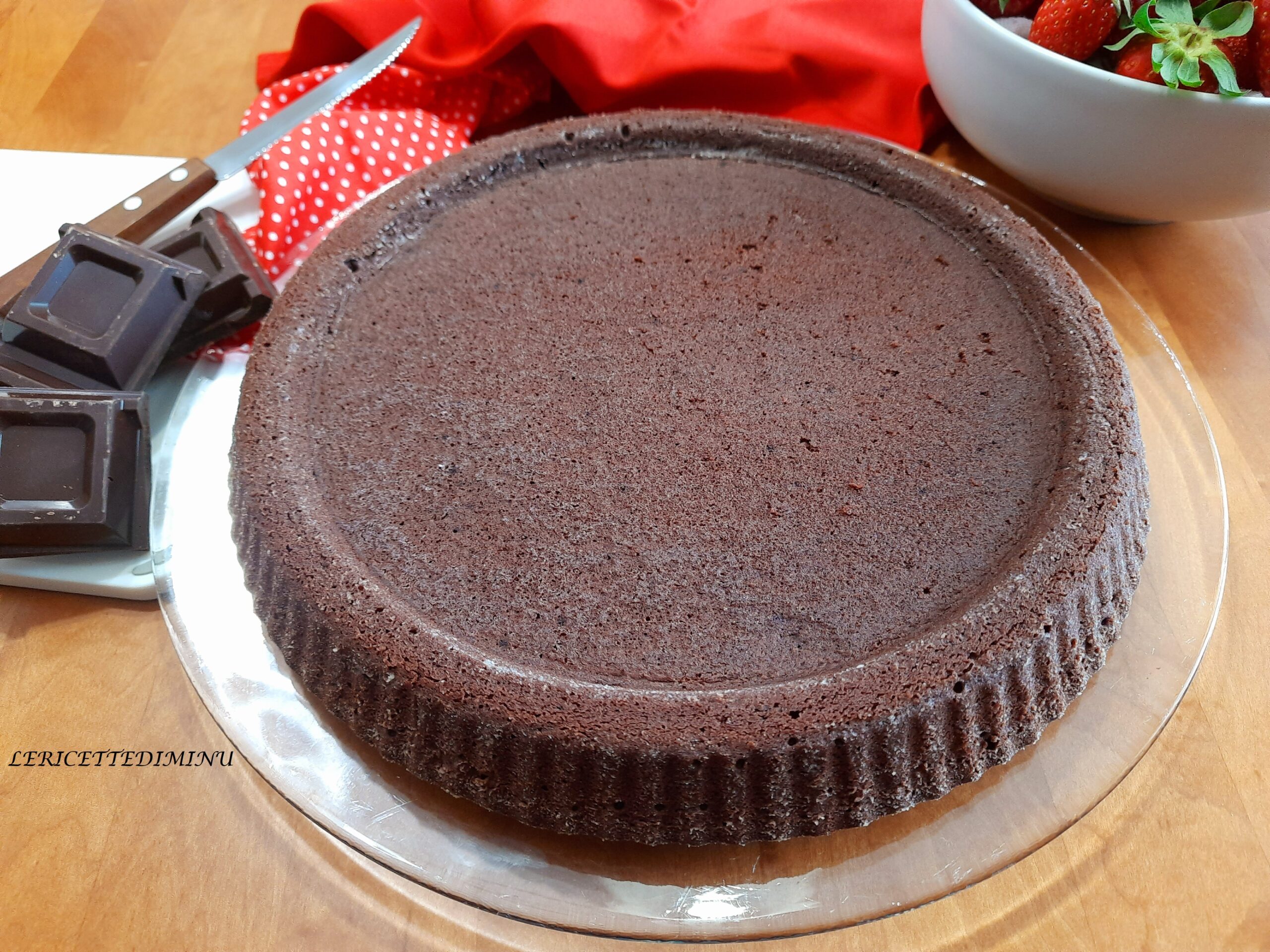 Torta macia de chocolate