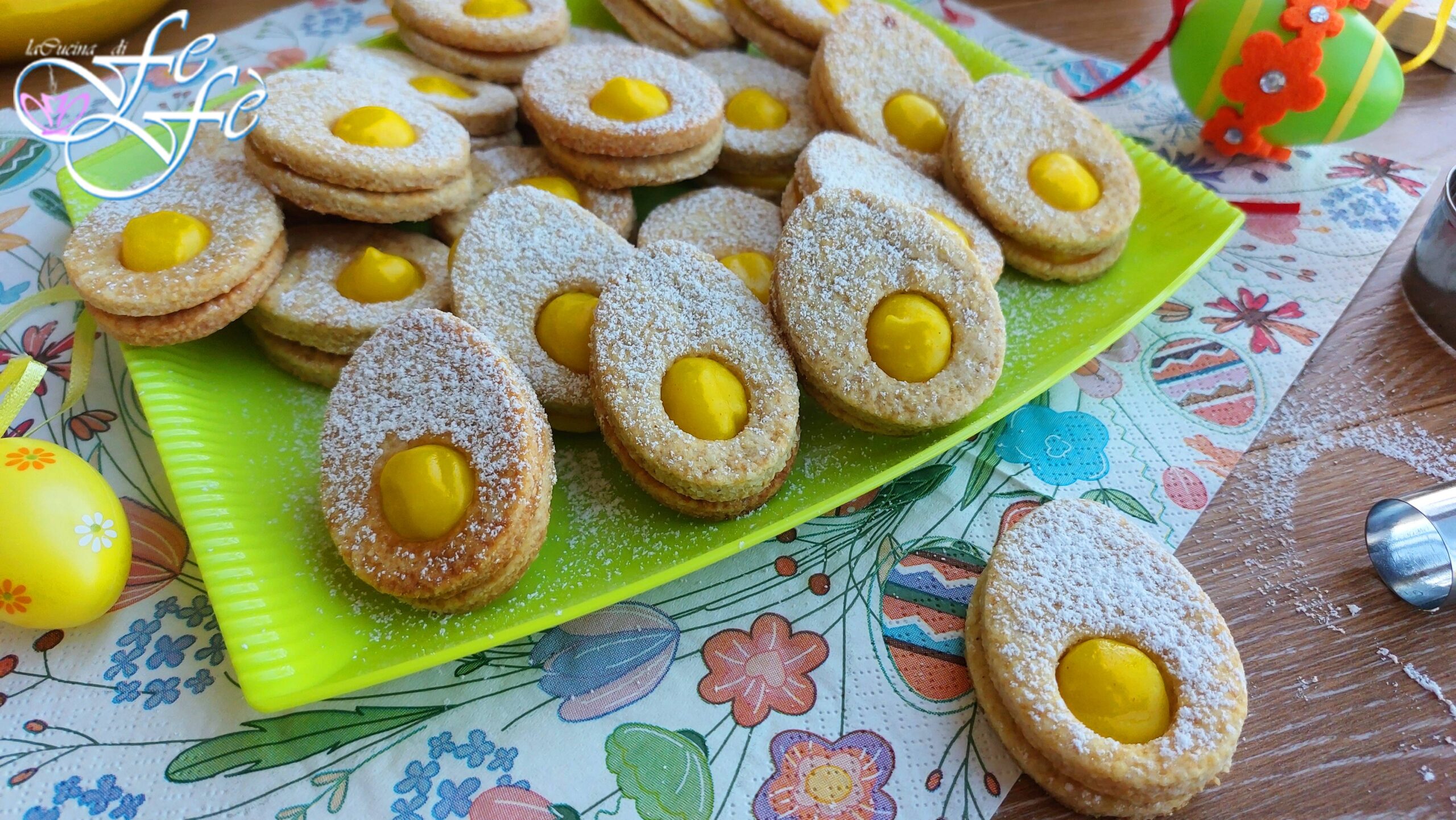 BISCOITOS OVO DE PÁSCOA