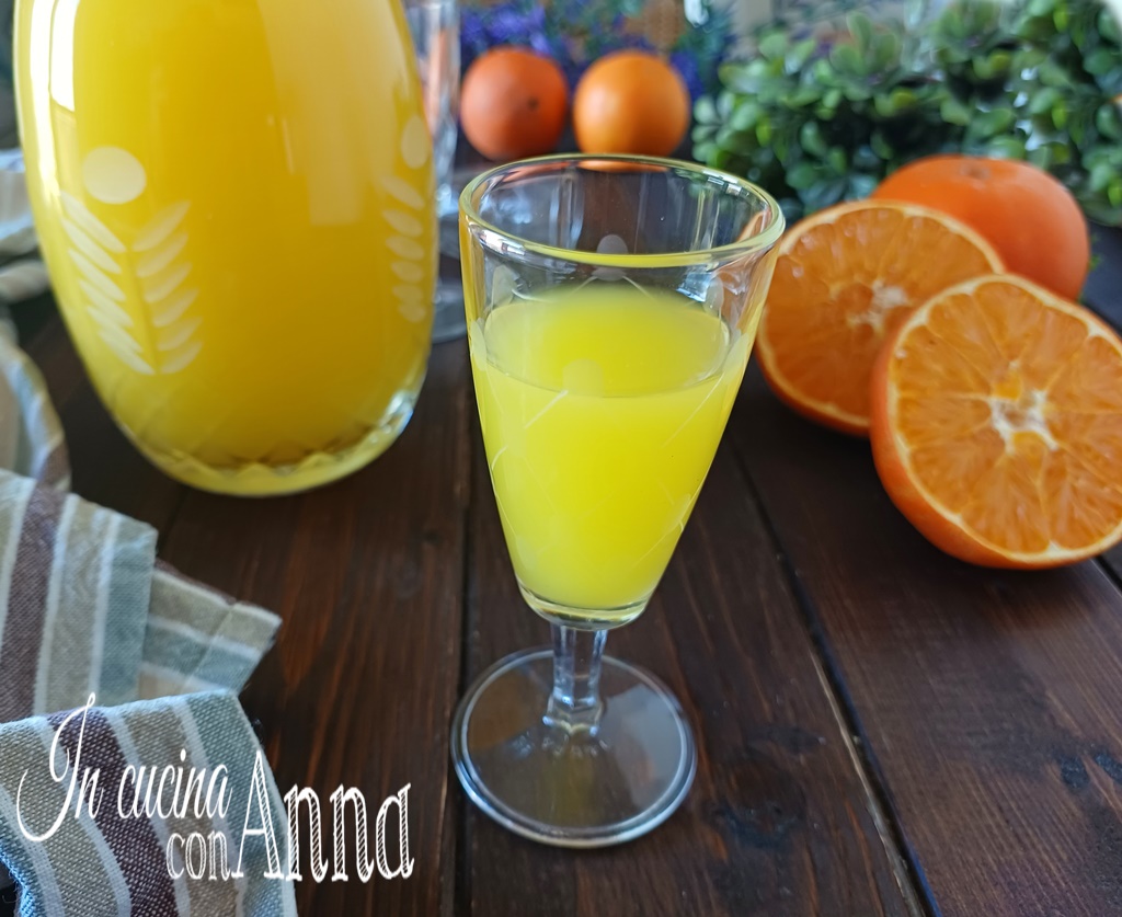 Licor de laranja (arancello)