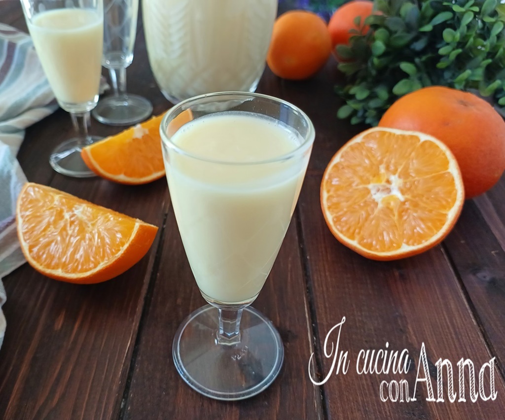 Creme de licor de laranja