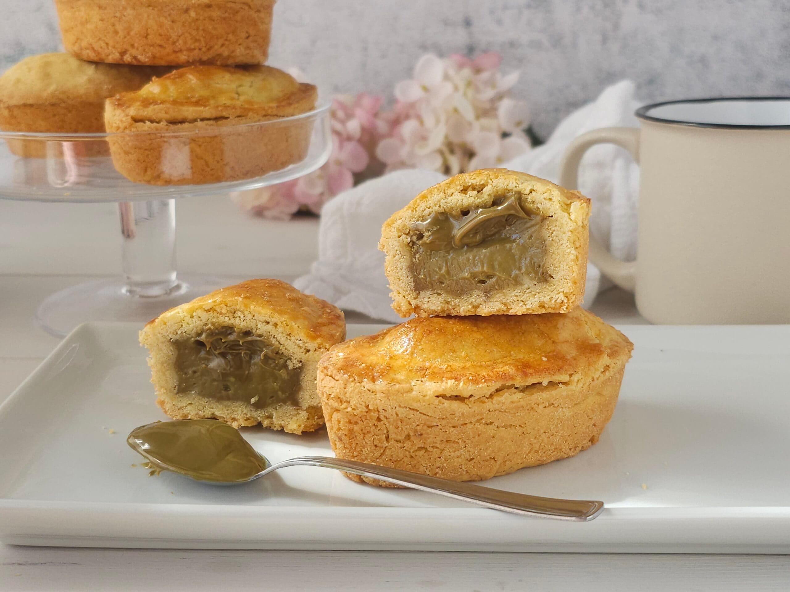 Pasticciotto leccese al pistacchio