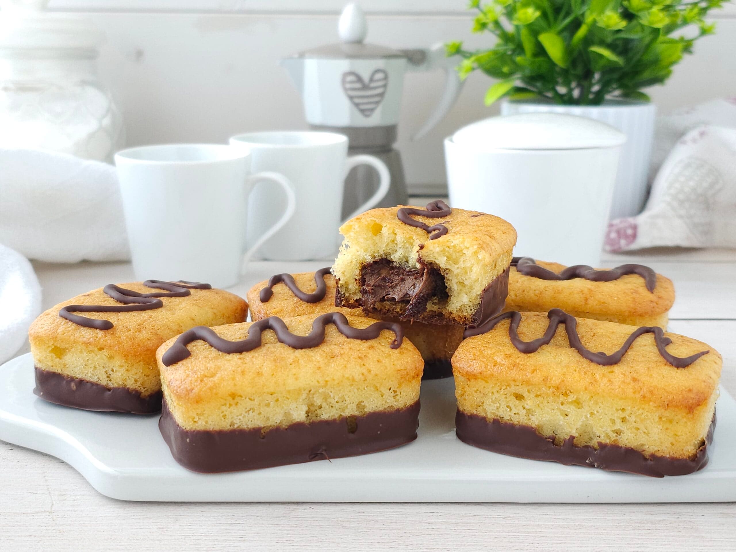 Lanchinhos de chocolate