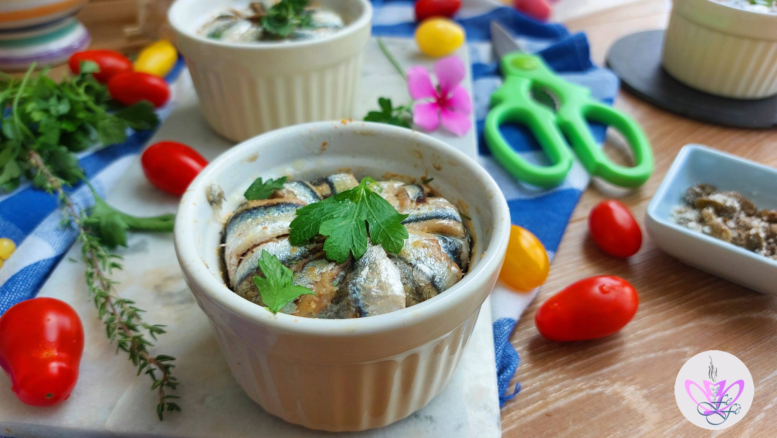 TORTINHOS DE ANCHOVA À SICILIANA