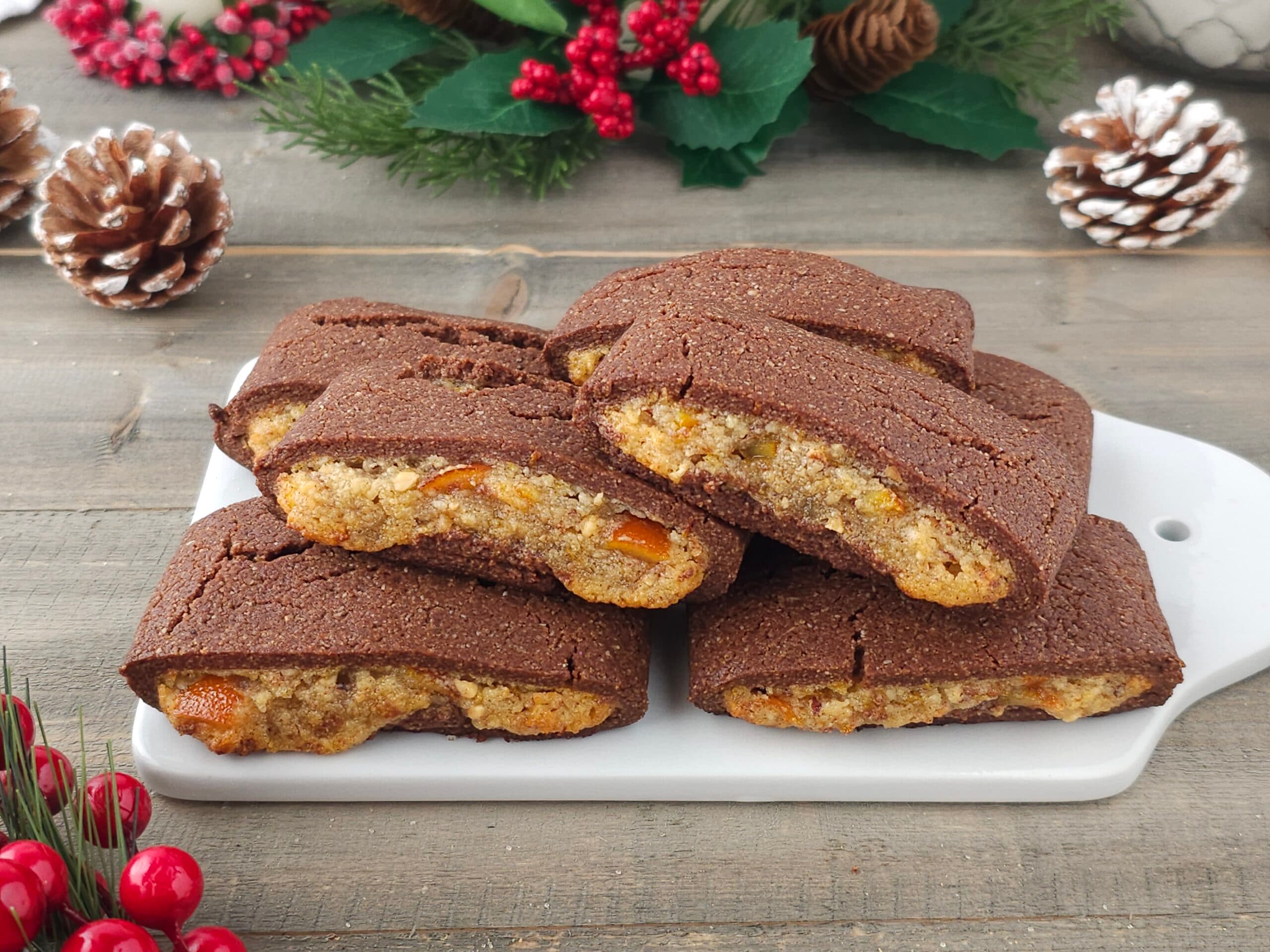 Biscoitos de Natal Recheados