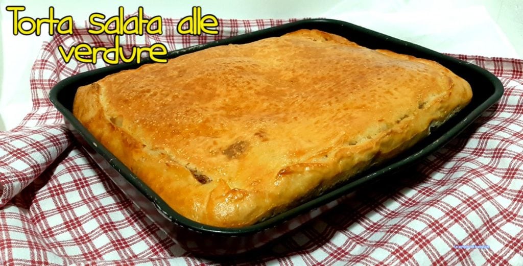 Torta salgada de legumes