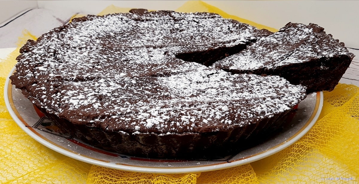 Pastiera napolitana de chocolate