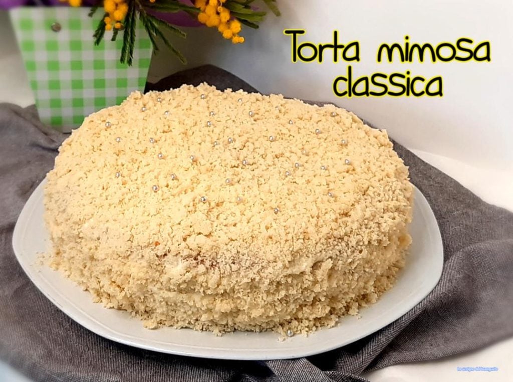 Torta mimosa clássica
