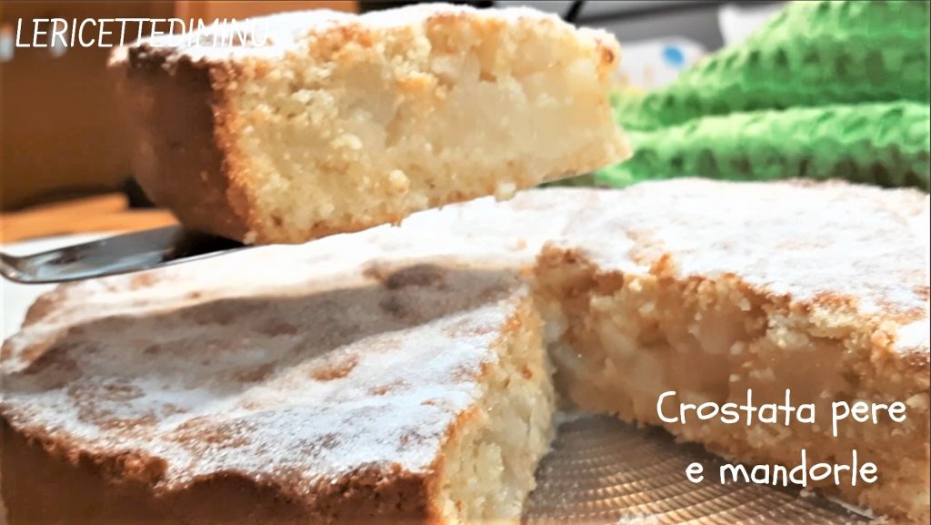 Torta de peras e amêndoas