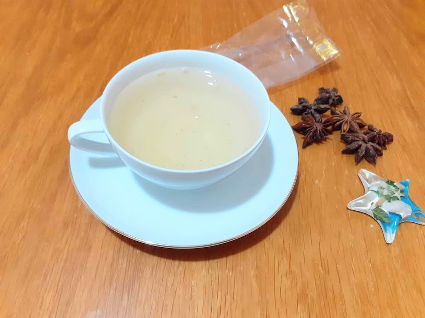 Chá de anis estrelado benéfico preparo
