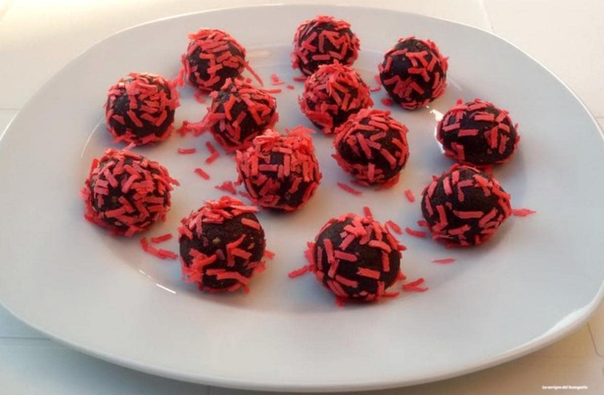 Bolinhas de chocolate para o Dia dos Namorados