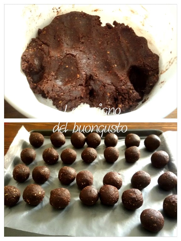 Bolinhas de chocolate para o Dia dos Namorados