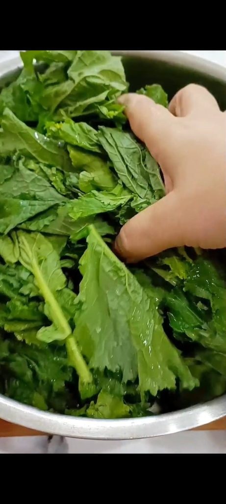 Cozinhando os brócolis