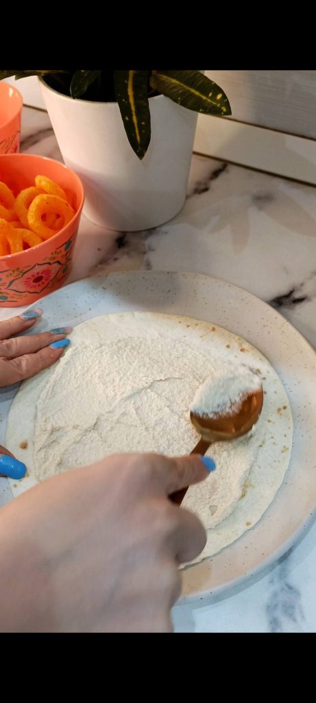 Montamos as tortillas