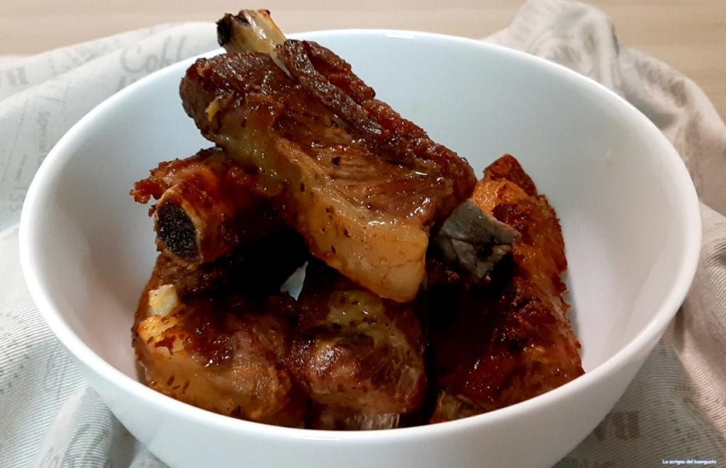 Costelas de porco com especiarias