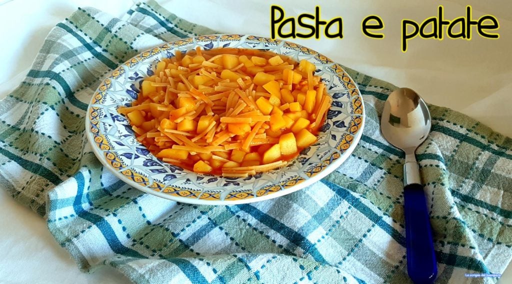 Macarrão e batatas