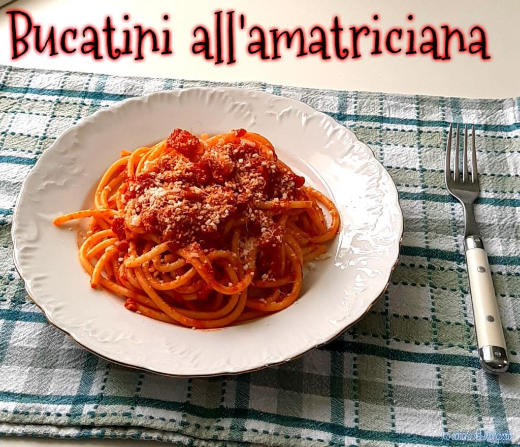 Bucatini à amatriciana