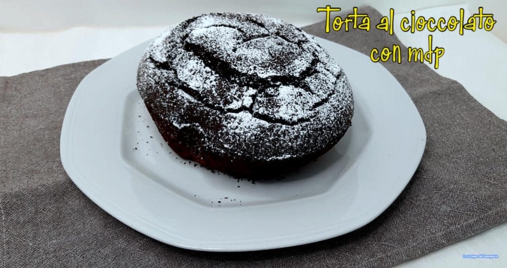 Bolo de chocolate com a mdp