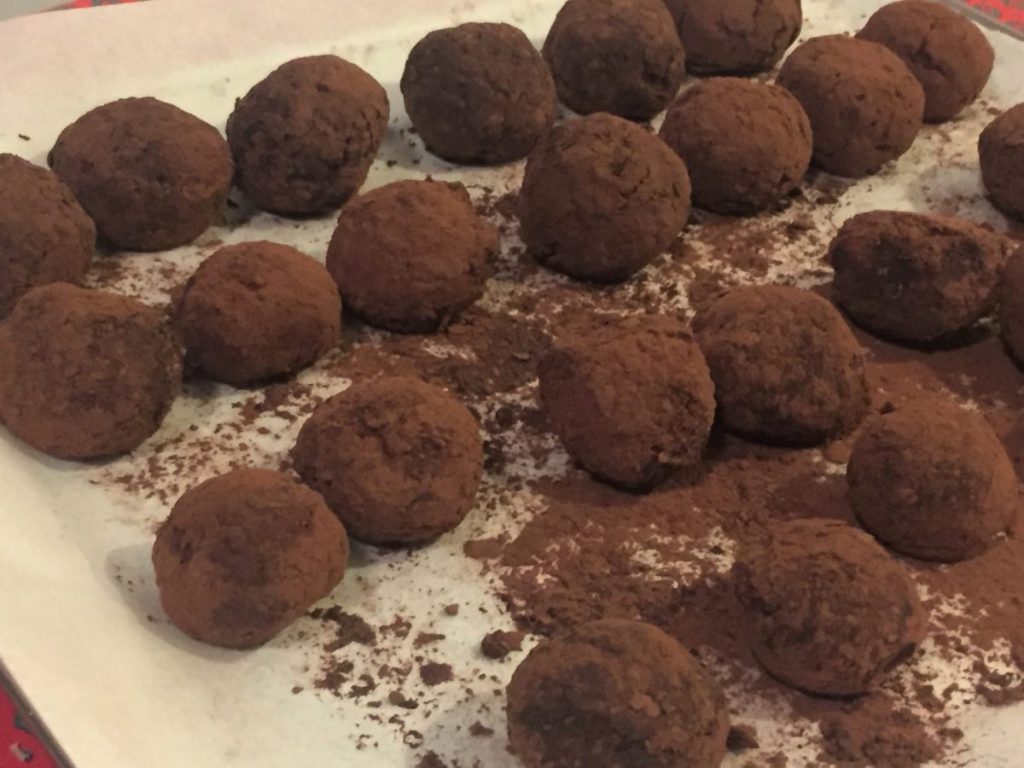 trufas panetone reciclar