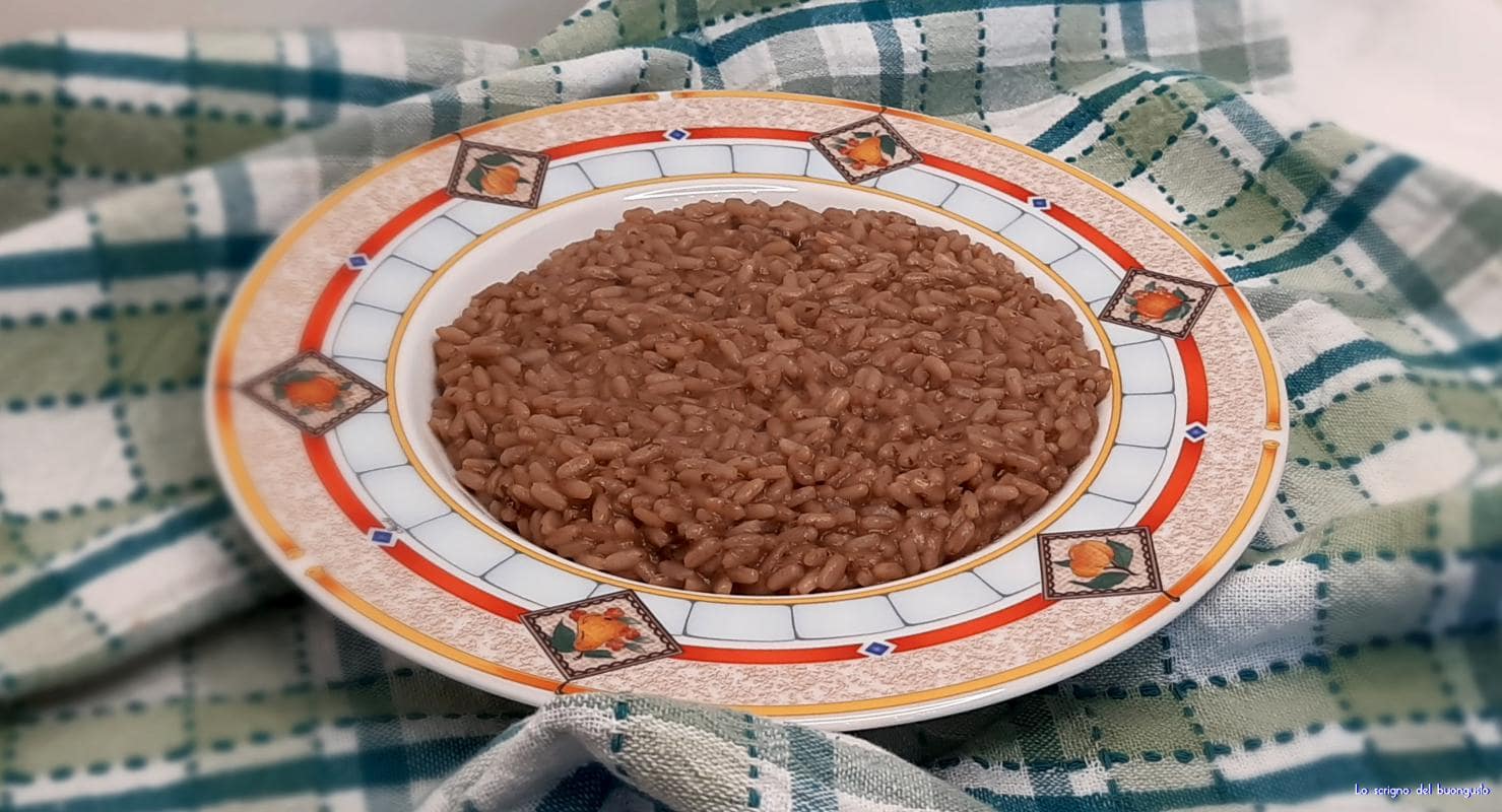 Risoto com radicchio de Treviso