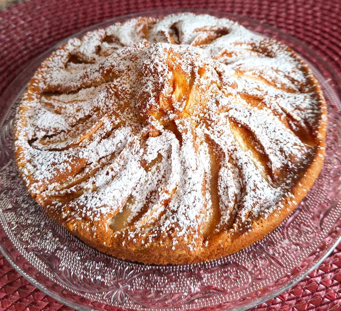 BOLO DE MAÇÃ na airfryer