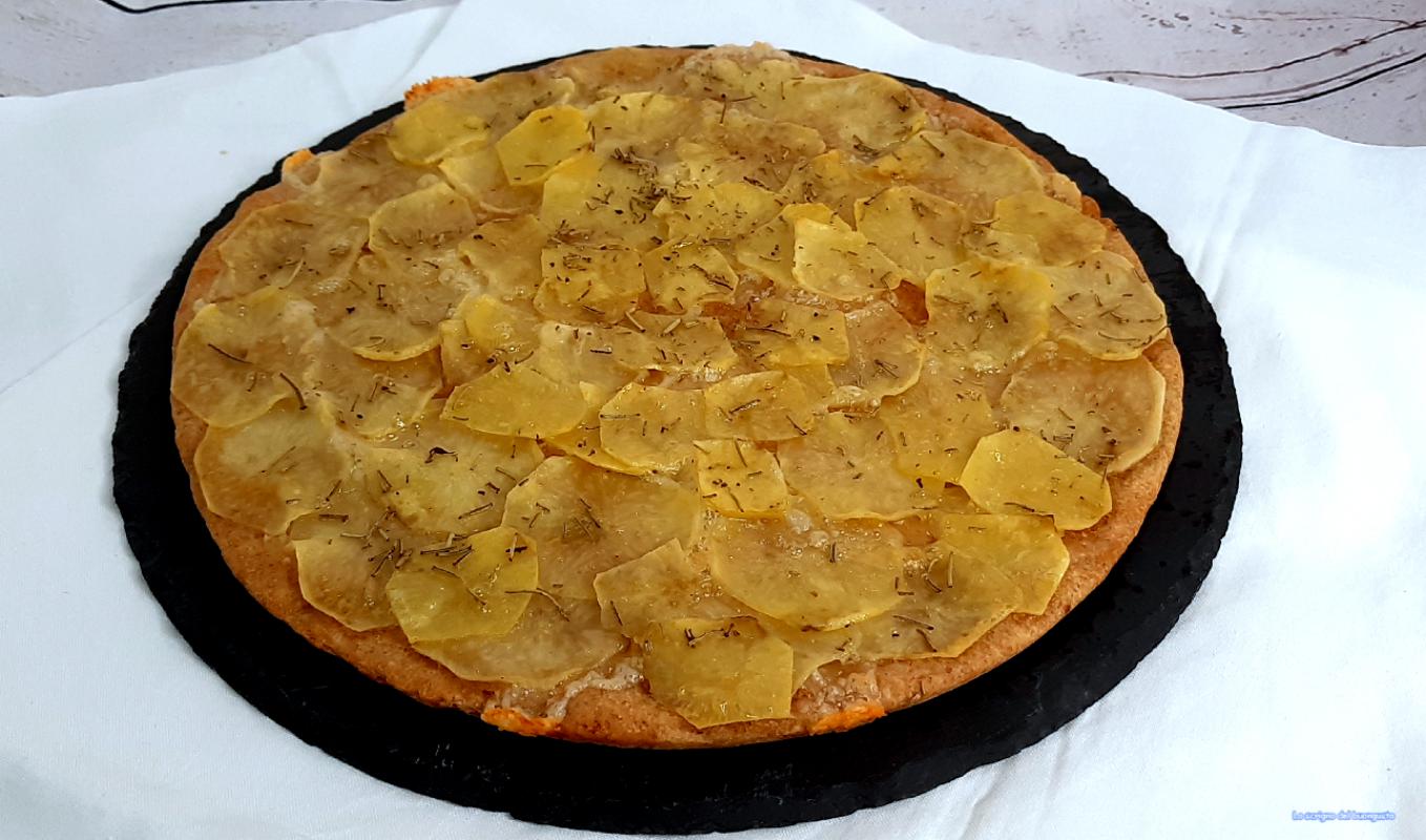 Pizza de massa brisée