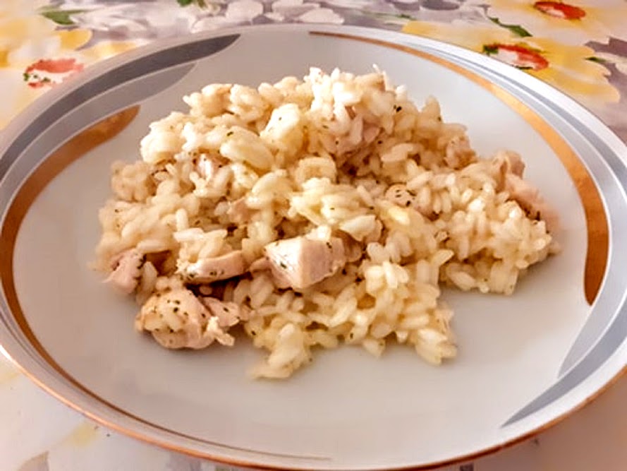 arroz com frango receita especial da tradição Suíça