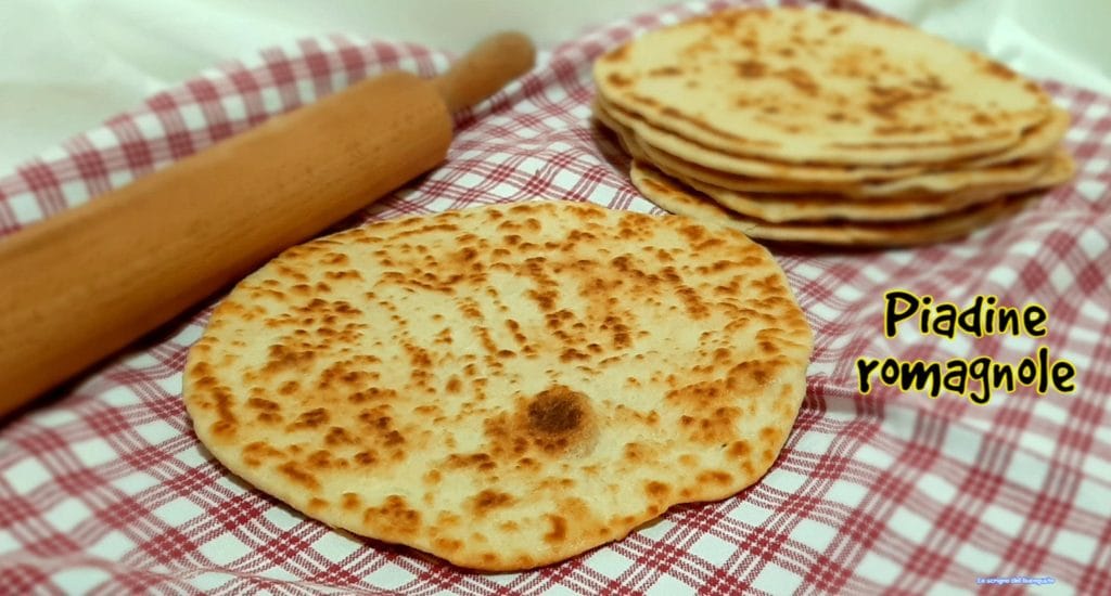 Piadinas romagnolas