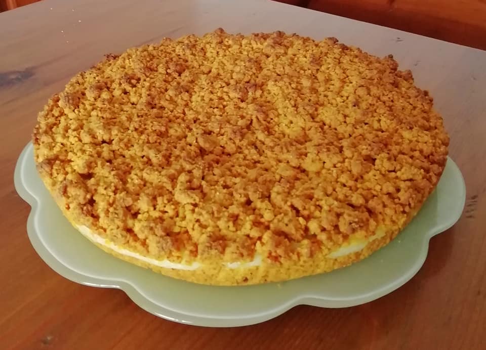 BOLO ESMIGALHADO de limão