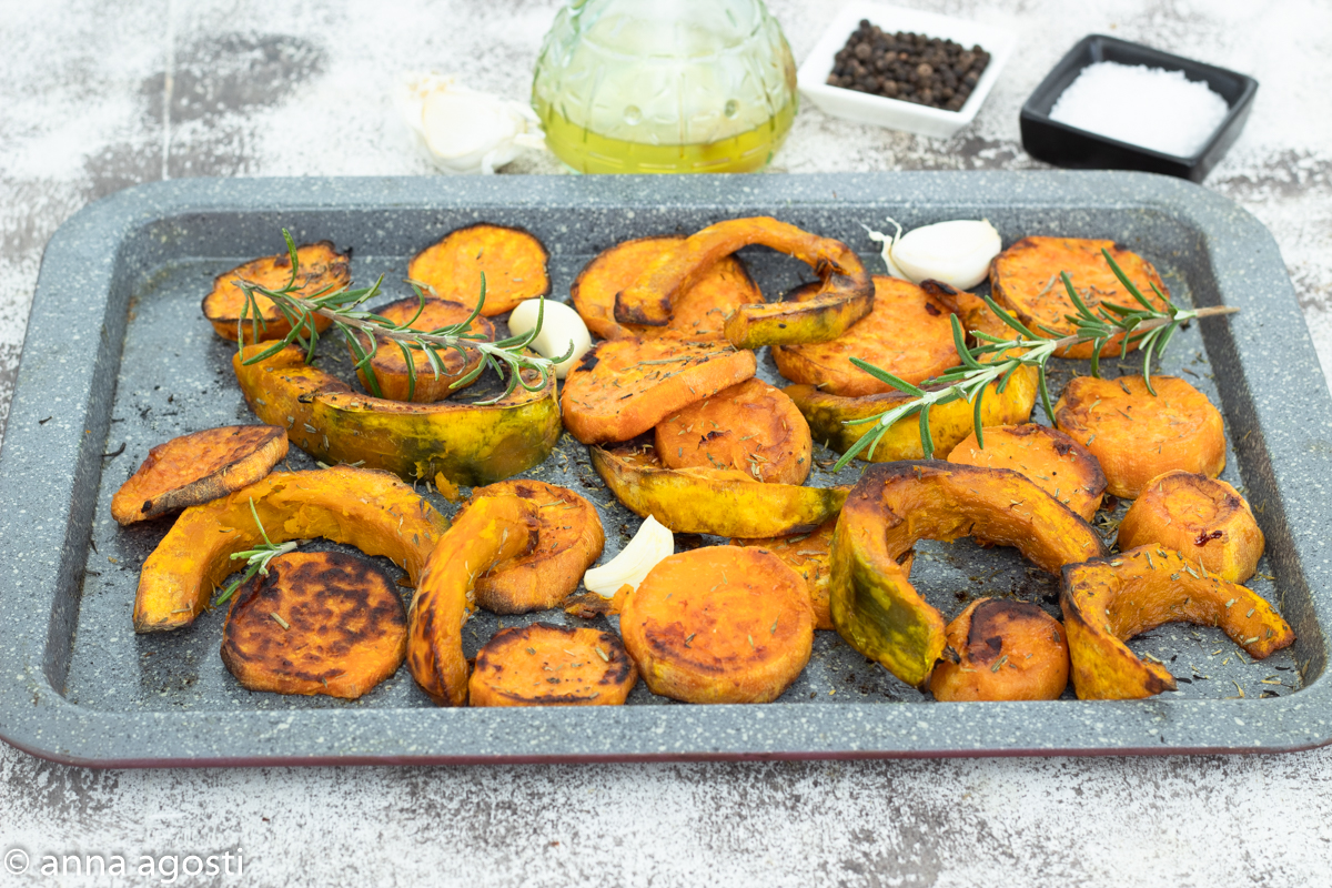 Abóbora e batata-doce assadas: Um prato de outono que faz bem para o corpo