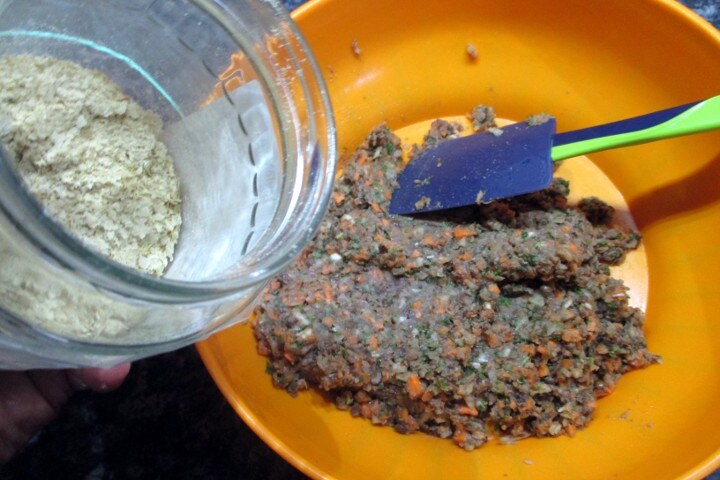 Almôndegas de lentilhas e batatas, preparação, Mangia senza Pancia