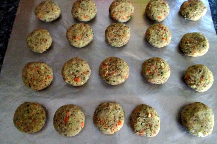 Almôndegas de lentilhas e batatas, preparação, Mangia senza Pancia