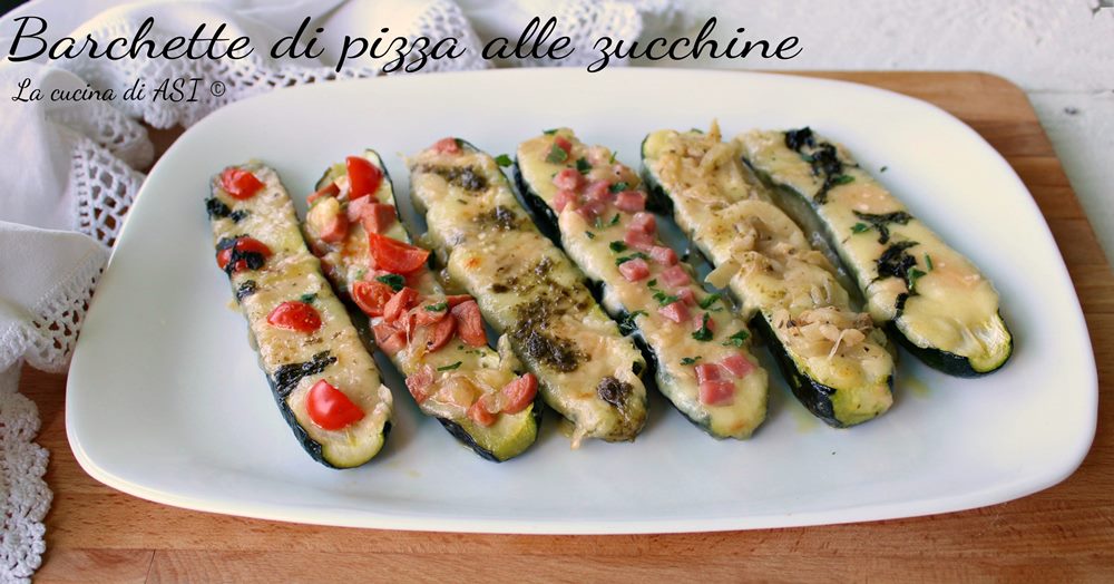 Barquinhos de pizza com abobrinha – receita fácil e saborosa