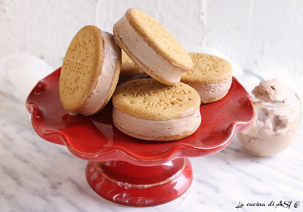Biscoito gelado de Nutella