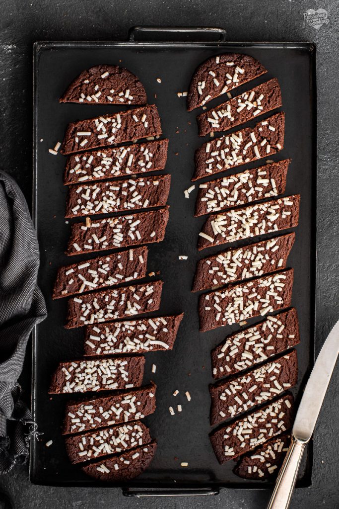 Biscoitos suecos de chocolate